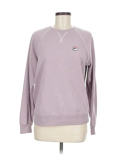 Pre-owned Fila Sweatshirt In Purple