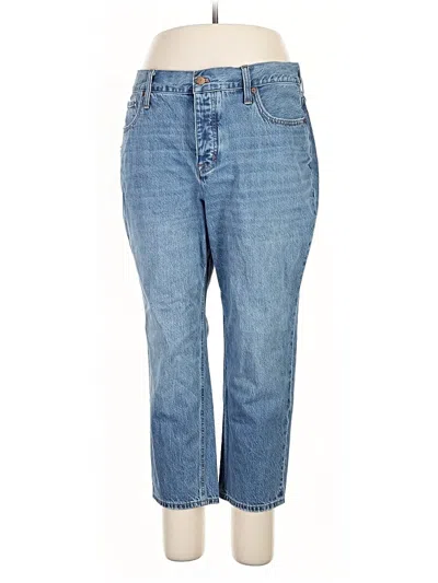 Pre-owned J.crew Factory Store Jeans In Blue