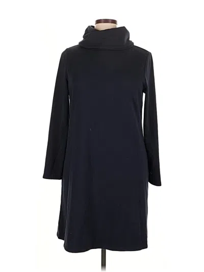 Pre-owned Talbots Casual Dress In Black