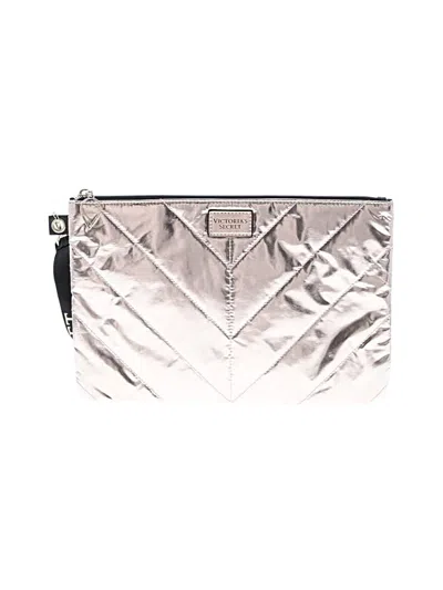 Pre-owned Victoria's Secret Makeup Bag In Gold