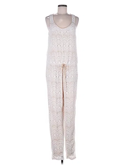 Pre-owned Assorted Brands Jumpsuit In Brown