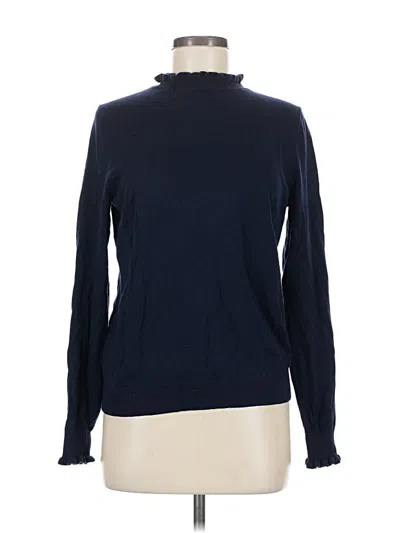 Pre-owned Boden Turtleneck Sweater In Blue