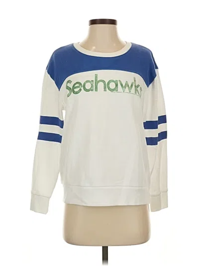 Pre-owned Junk Food Sweatshirt In White