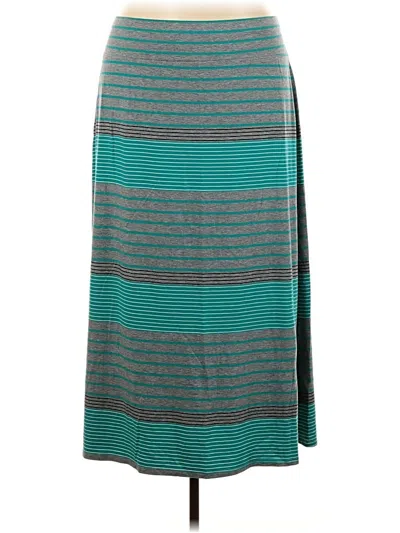 Pre-owned Ava & Viv Casual Skirt In Blue