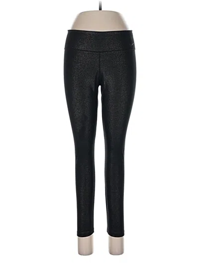 Pre-owned Nike Active Pants In Black