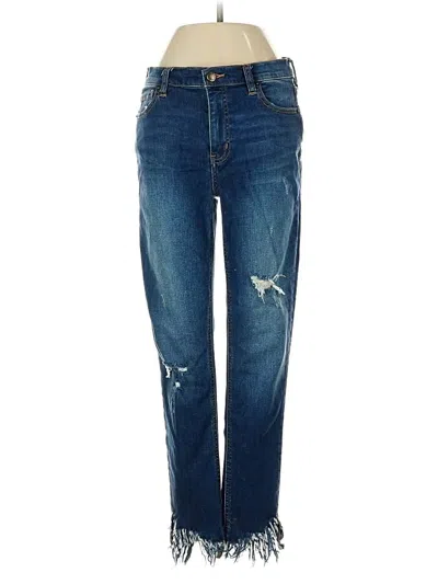 Pre-owned Free People Jeans In Blue