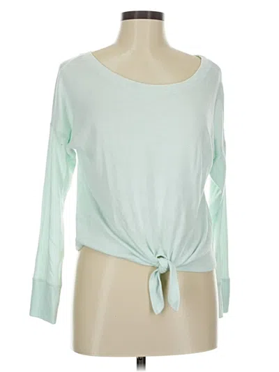 Pre-owned Abercrombie & Fitch Long Sleeve T-shirt In Green