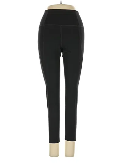 Pre-owned Girlfriend Collective Active Pants In Black