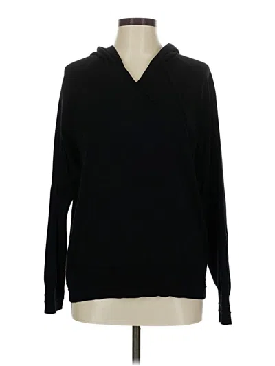 Pre-owned Athleta Pullover Sweater In Black
