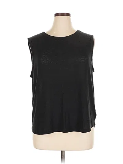 Pre-owned Gap Sleeveless T-shirt In Black