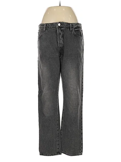Pre-owned Frame Jeans In Gray
