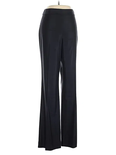 Pre-owned St John Wool Pants In Black