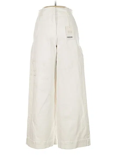 Pre-owned Everlane Casual Pants In White