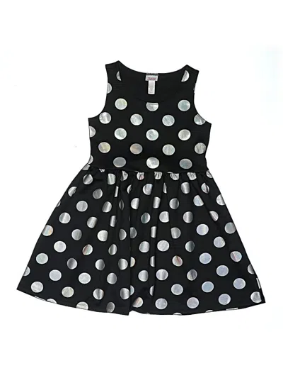 Pre-owned Justice Kids' Dress In Black