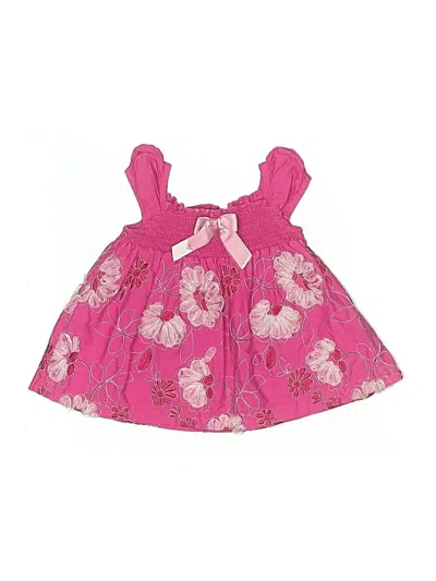 Pre-owned Rare Editions Babies' Dress In Pink