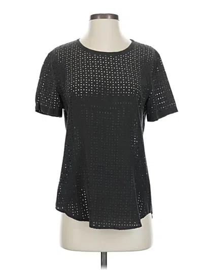 Pre-owned Equipment Short Sleeve T-shirt In Black