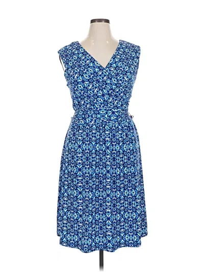 Pre-owned Coldwater Creek Casual Dress In Blue