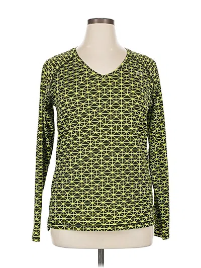 Pre-owned Under Armour Long Sleeve T-shirt In Yellow