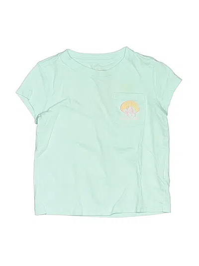 Pre-owned Vineyard Vines Kids' Short Sleeve T-shirt In Green