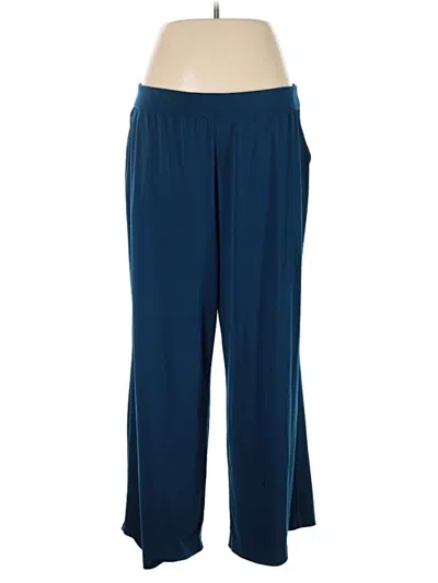 Pre-owned Lane Bryant Active Pants In Blue