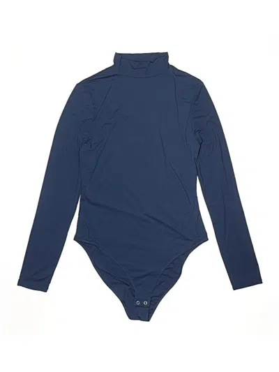 Pre-owned Reoria Bodysuit In Blue