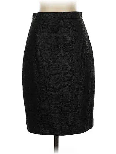 Pre-owned Elie Tahari Formal Skirt In Black