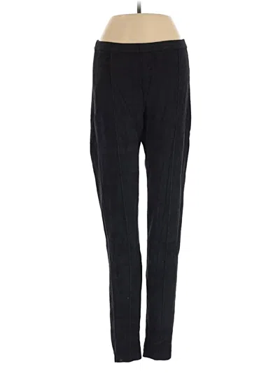 Pre-owned Barefoot Dreams Cozychic Lite Active Pants In Black