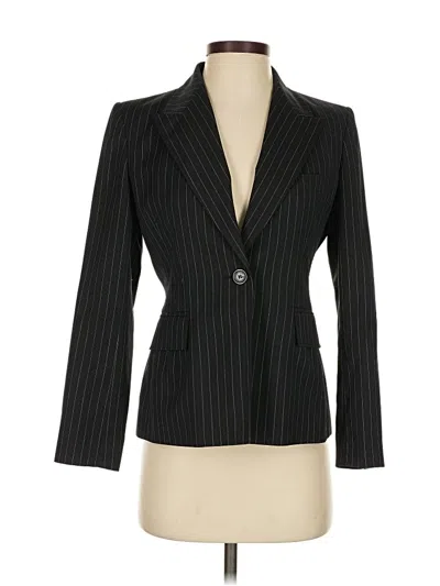 Pre-owned Anne Klein Blazer Jacket In Black