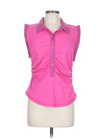Pre-owned Pilcro Sleeveless Blouse In Pink