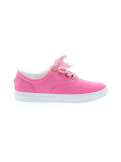 Pre-owned Isaac Mizrahi Live Sneakers In Pink