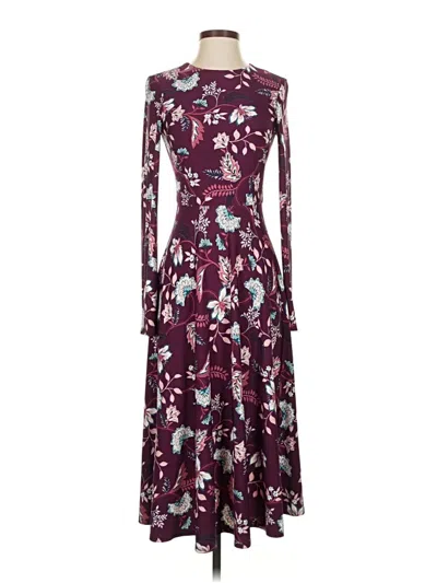 Pre-owned Eliza J Casual Dress In Burgundy