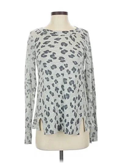 Pre-owned Rebecca Taylor Long Sleeve T-shirt In Silver