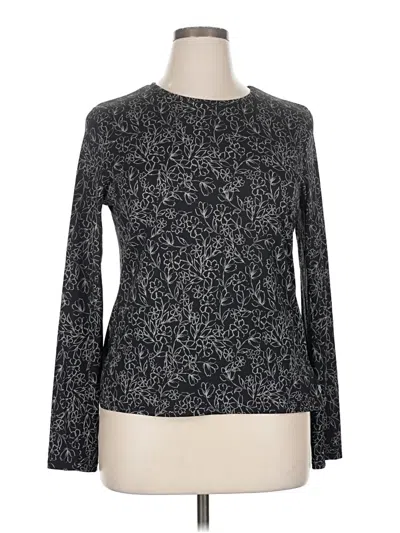 Pre-owned Hang Ten Long Sleeve T-shirt In Gray