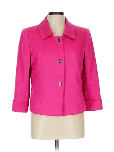 Pre-owned Tahari By Asl Blazer Jacket In Pink