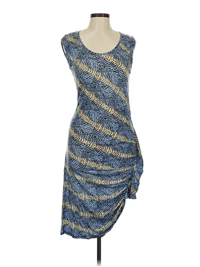 Pre-owned Bcbgmaxazria Cocktail Dress In Blue