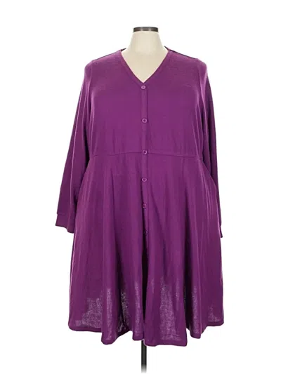Pre-owned Torrid Casual Dress In Purple