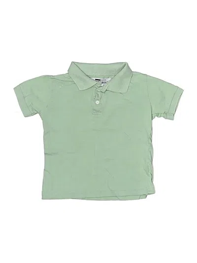 Pre-owned Vintage Havana Kids' Short Sleeve Polo Shirt In Green
