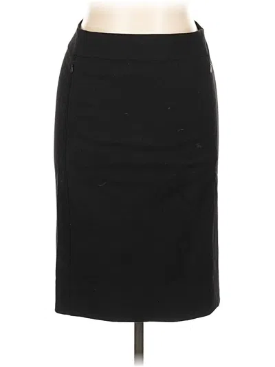 Pre-owned Diane Von Furstenberg Formal Skirt In Black