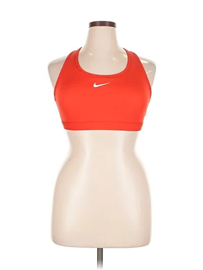 Pre-owned Nike Sports Bra In Orange