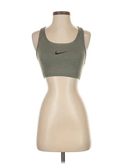 Pre-owned Nike Sports Bra In Gray