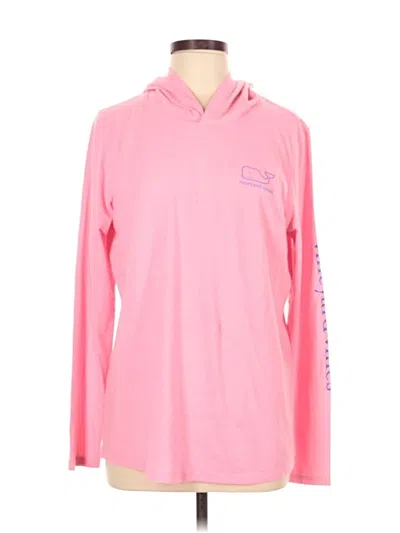Pre-owned Vineyard Vines Long Sleeve T-shirt In Pink
