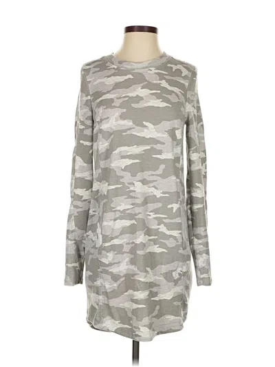 Pre-owned Athleta Casual Dress In Gray