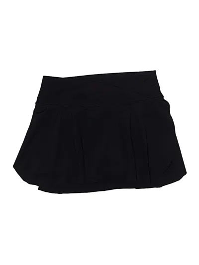 Pre-owned Calvin Klein Performance Active Skort In Black