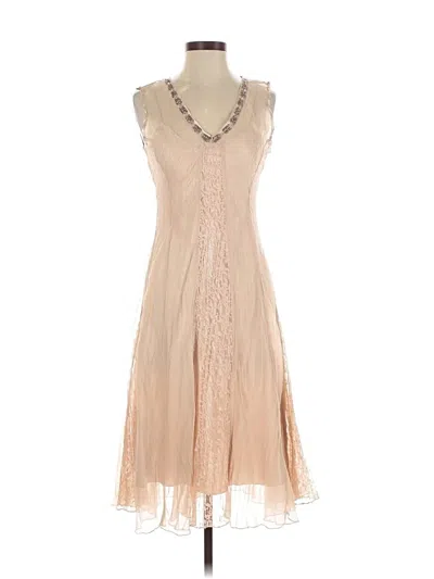 Komarov Cocktail Dress In Neutral