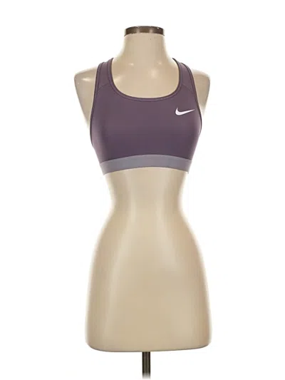 Pre-owned Nike Sports Bra In Purple
