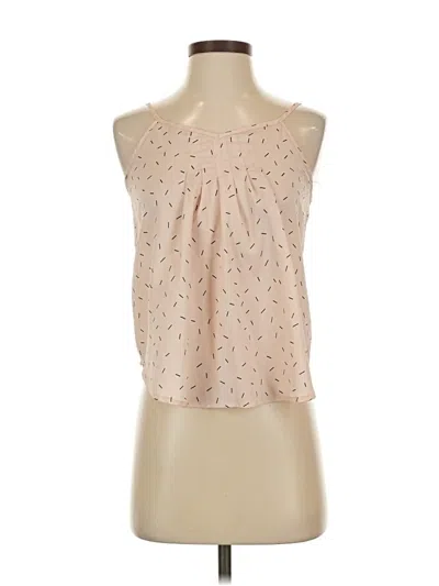 Pre-owned I Love H81 Tank Top Tan Strapless Neckline Tops In Brown