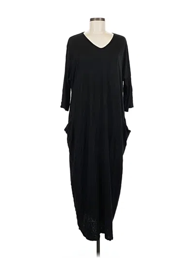 Pre-owned Assorted Brands Casual Dress In Black