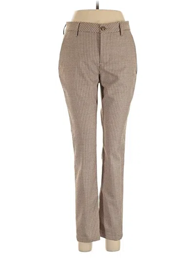 Pre-owned Closed Dress Pants In Brown