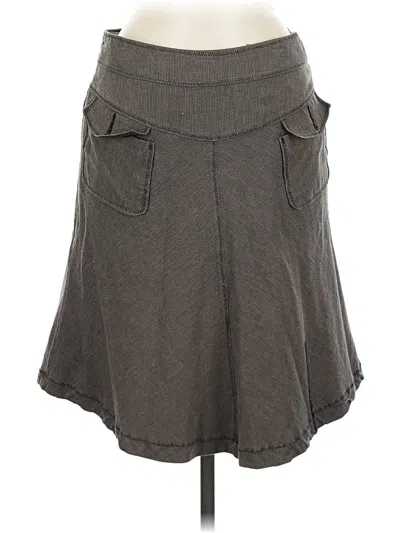 Pre-owned Nick & Mo Casual Skirt In Gray