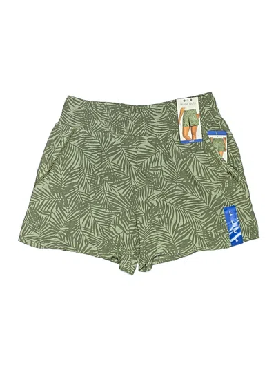 Three Dots Shorts In Green